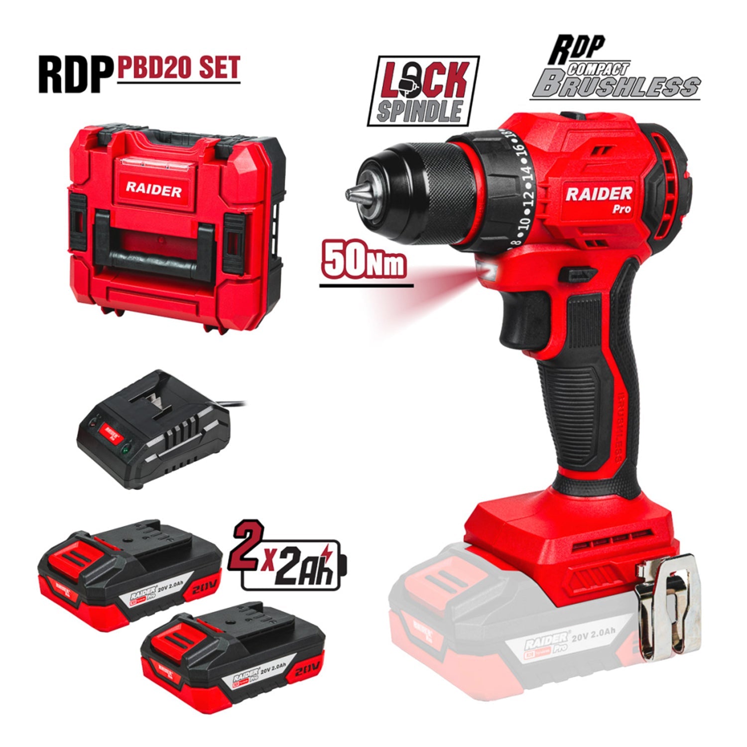 Бормашина и винтоверт 20V R20