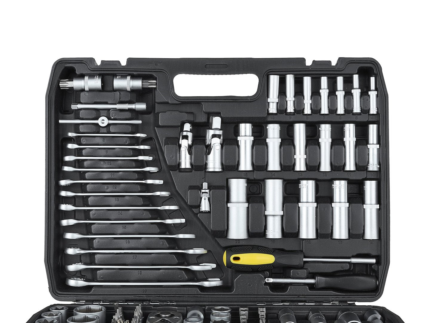 Комплект инструменти 216 части 1/4", 3/8", 1/2" KELTIN