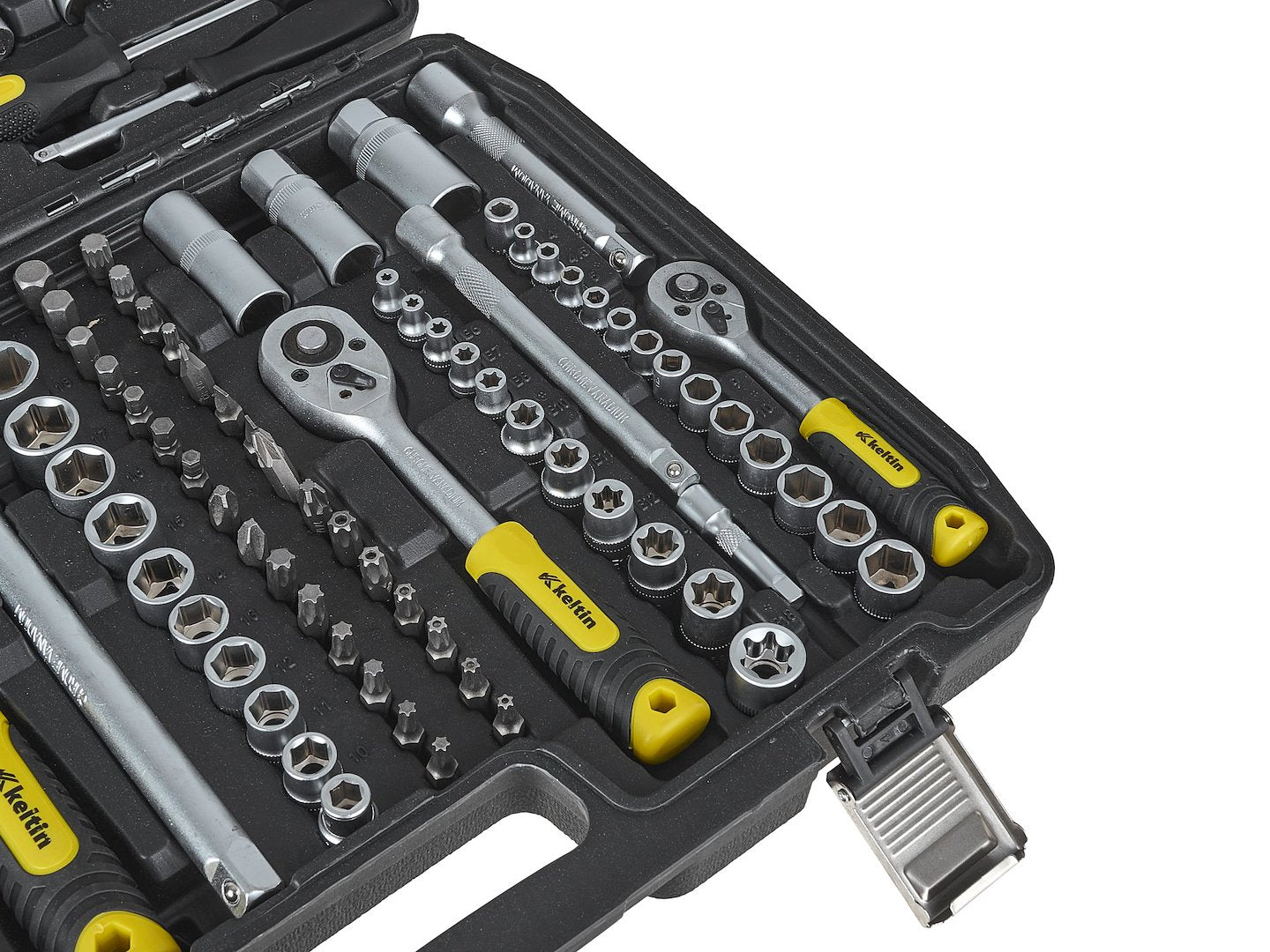 Комплект инструменти 216 части 1/4", 3/8", 1/2" KELTIN