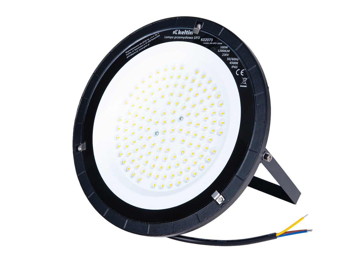 Индустриална LED лампа Highbay 100W 12000lm 4500K IP65 - KELTIN
