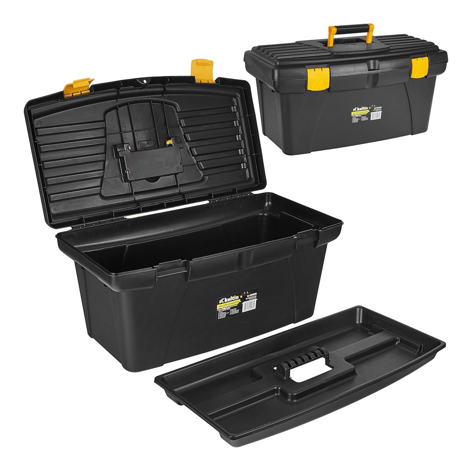 Пластмасова кутия за инструменти 56 x 29 x 27,5 см KELTIN