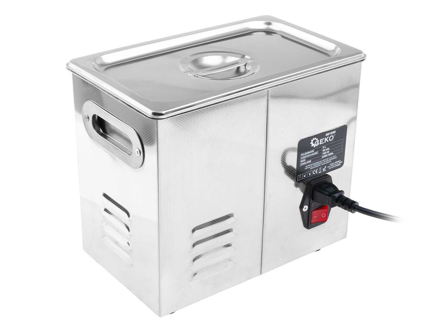 Ултразвуков апарат за почистване 3 л 120W – GEKO
