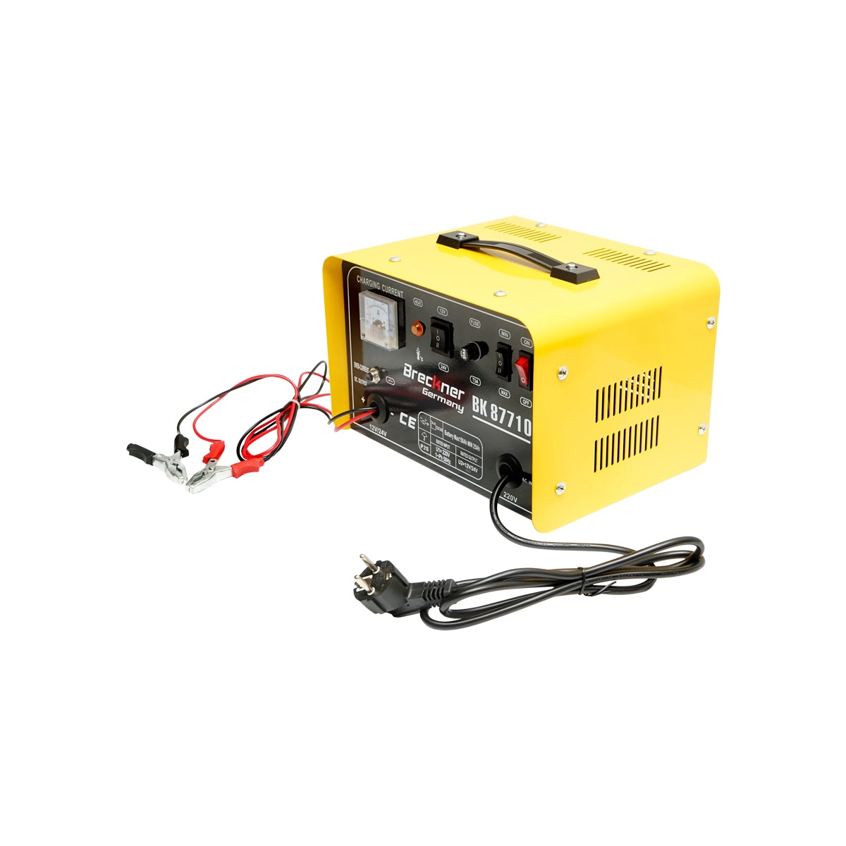 Зарядно устройство за автомобилни акумулатори 12-24V 20A 220V Breckner Germany
