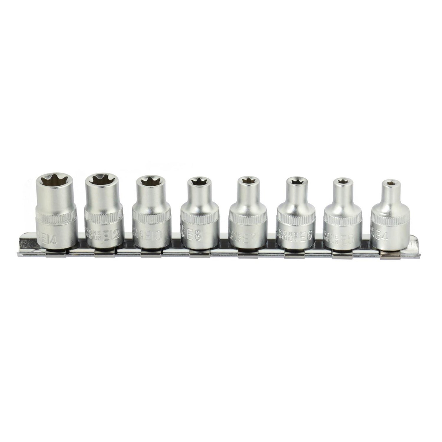 Комплект вложки торкс Е4-Е14 3/8" 8 бр. GEKO