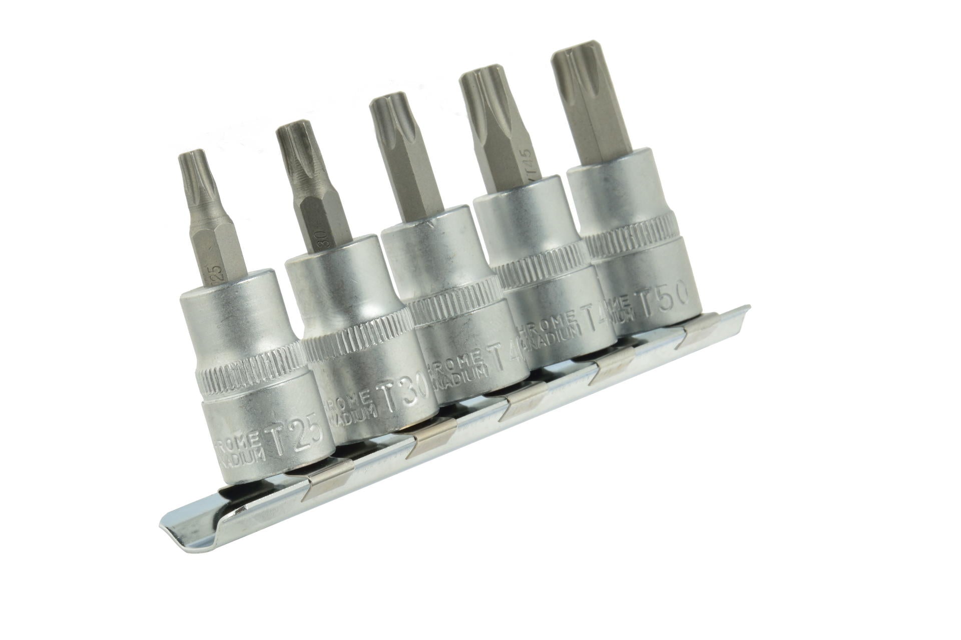 Комплект 5 бита торкс T25-T50 3/8" CrV - GEKO
