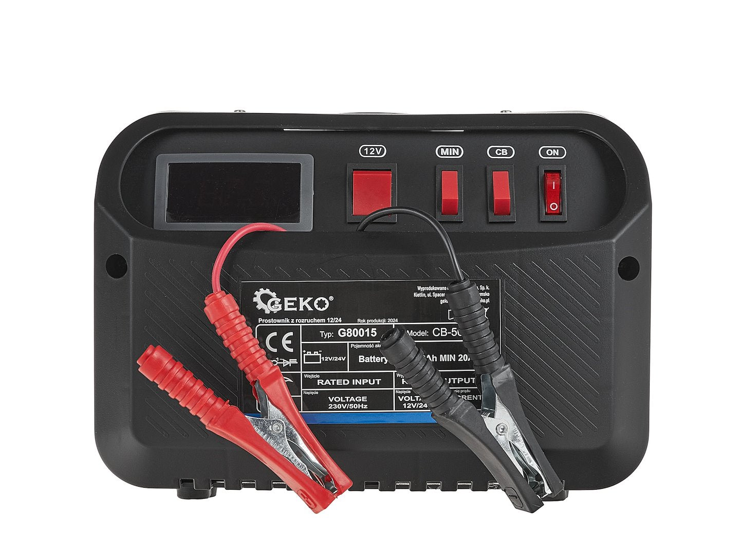 Зарядно устройство със стартер CB50 12V/24V 30A за автомобилни акумулатори 20–380Ah