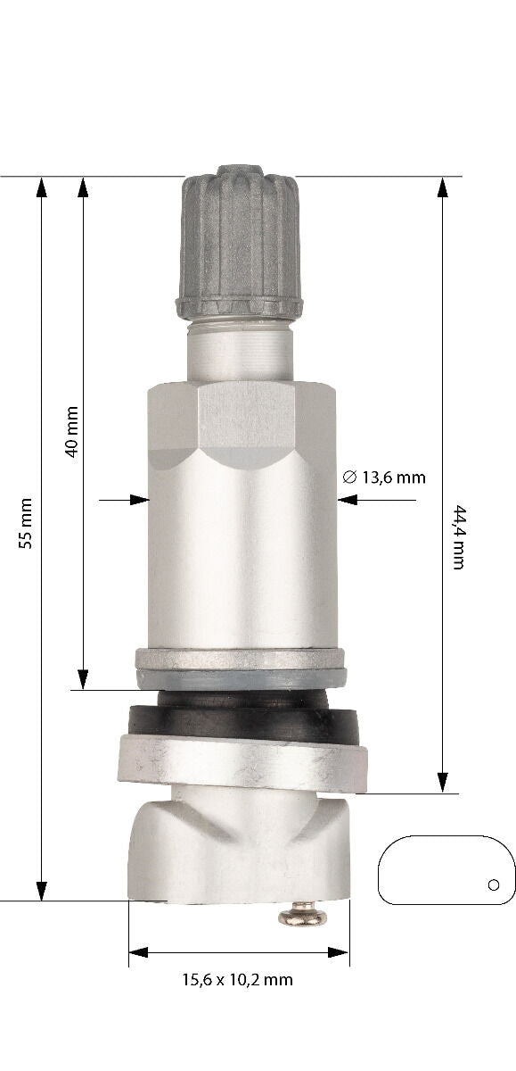 Метален вентил за сензор TPMS 562-3901 INVENTO