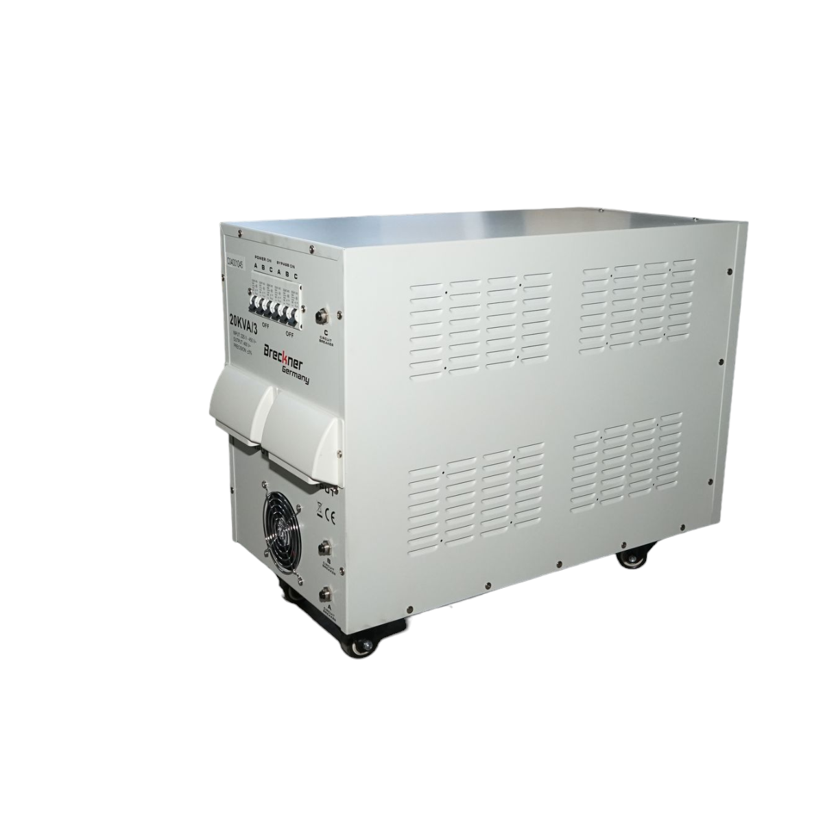Автоматичен стабилизатор на напрежение 20KVA, 16KW трифазен със сервомотор Breckner Germany