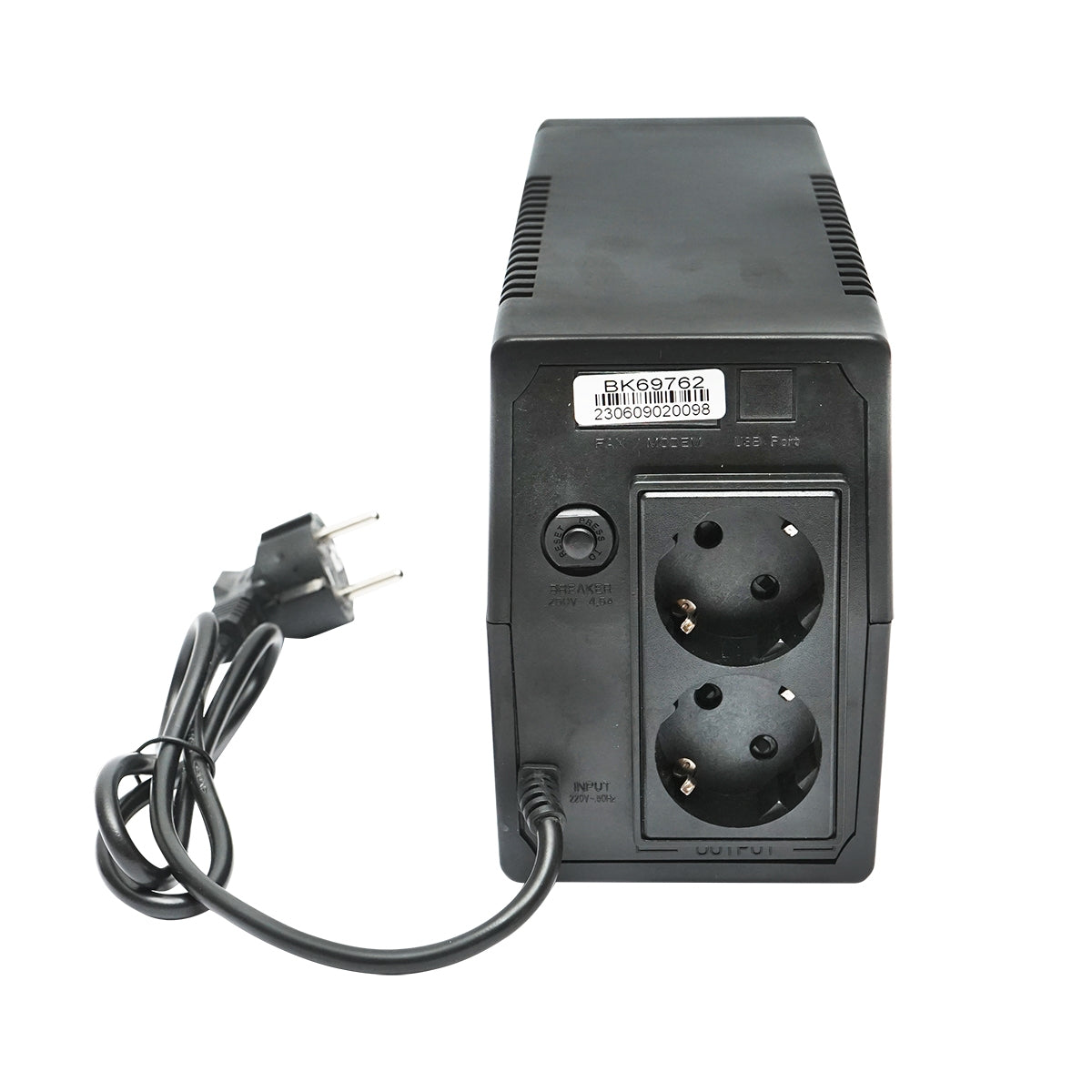 UPS устройство 600VA/360W с батерия 7Ah и 2 гнезда шуко AVR Breckner Germany