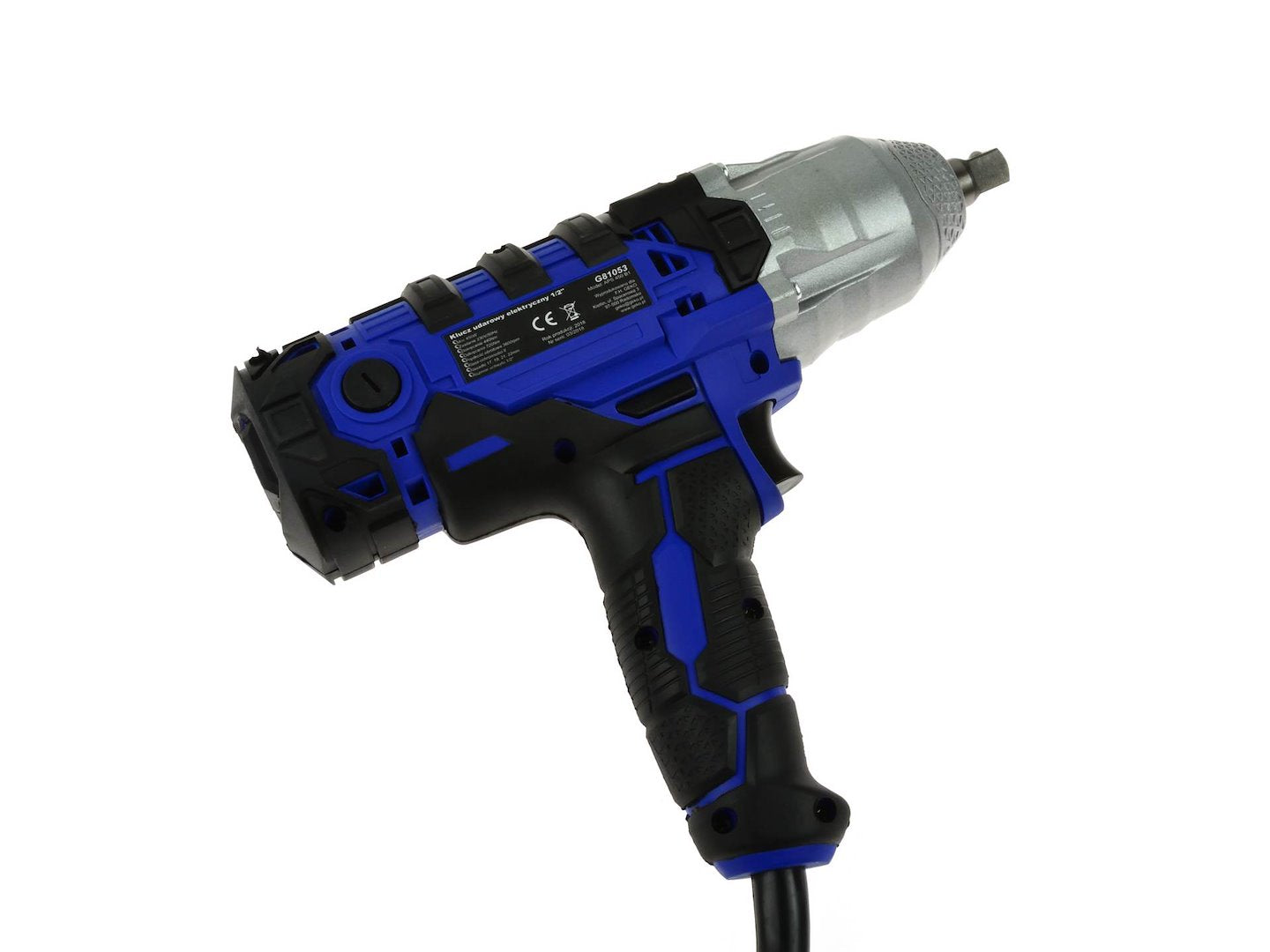 Електрически ударен гайковерт 1/2" с вложки 450Nm 230V GEKO