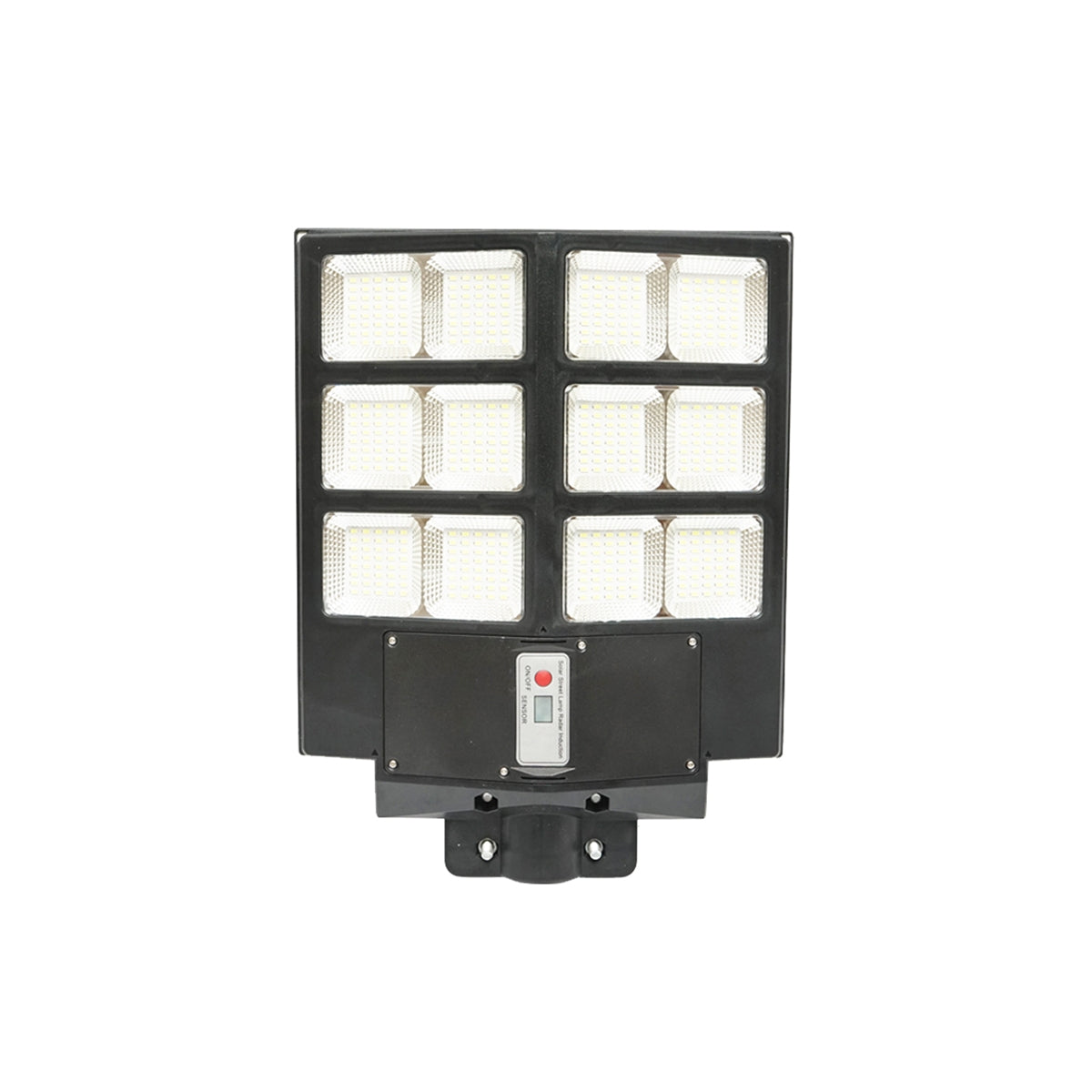 LED соларна лампа 200W за улично осветление 6500K със соларен панел, дистанционно, сензор за движение Breckner Germany