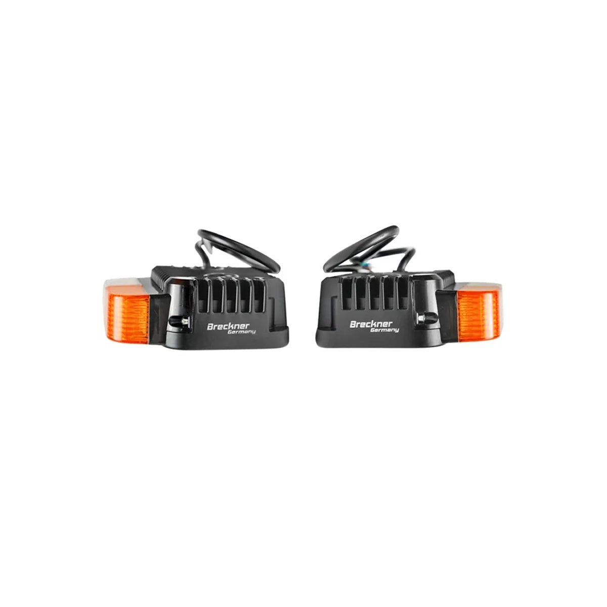 Комплект универсални фарове за трактори, ляв и десен, с LED 10-80V, цветна температура 6000K, позиции 3W LED и сигнализация 3W LED Breckner Germany