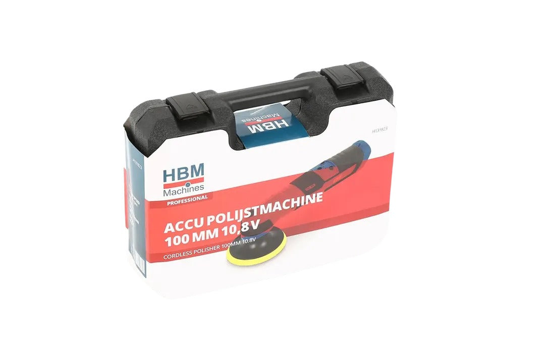 Полираща машина без акумулатор 100 мм, 10.8V HBM
