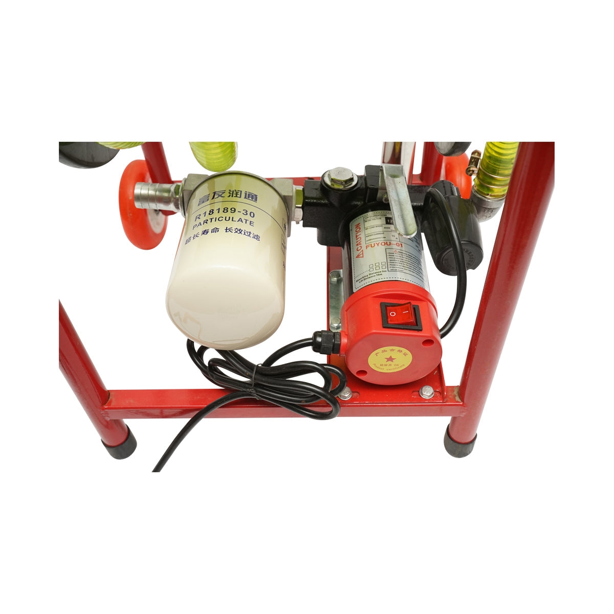Помпа за прехвърляне на гориво 12V, 300W с филтър и маркуч, мобилна Breckner Germany