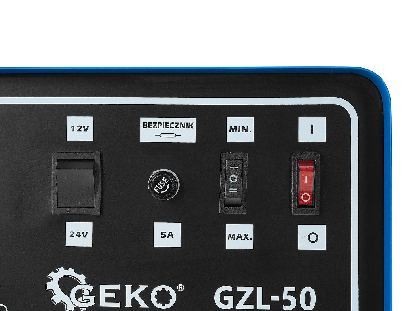 Зарядно устройство 12/24V GZL-50 28/25A за автомобилни акумулатори 40-400Ah с бързо зареждане - GEKO