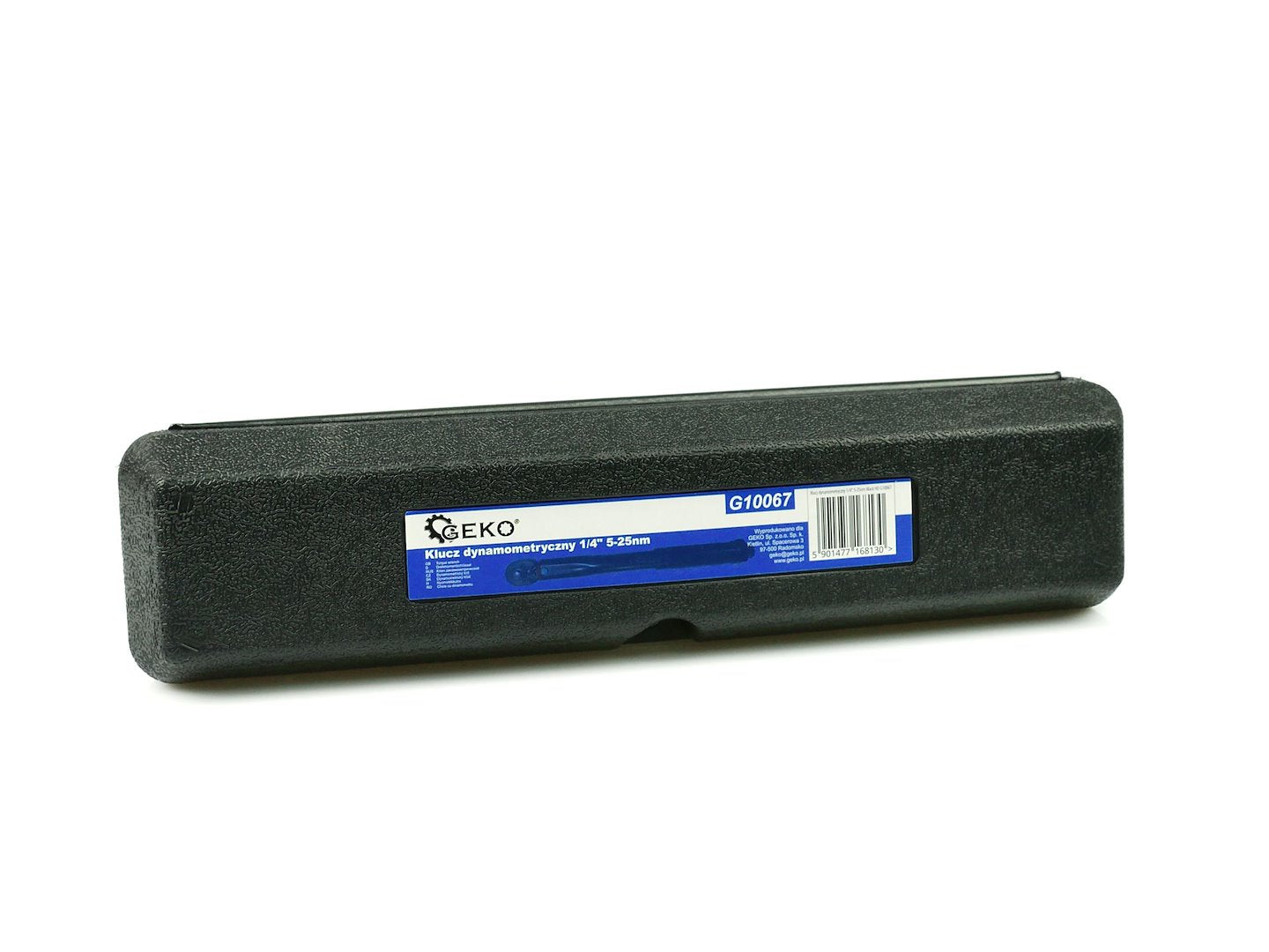 Динамометричен ключ 1/4" 5-25Nm BLACK GEKO