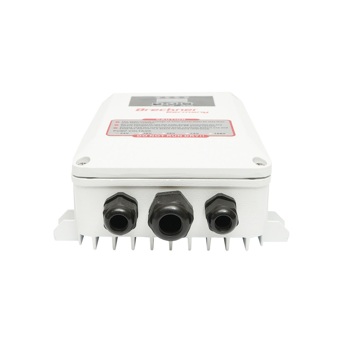 Потопяема водна помпа 300W, 24V дебит 3.5m3/h, D75мм с контролер за соларен фотоволтаичен панел Breckner Germany