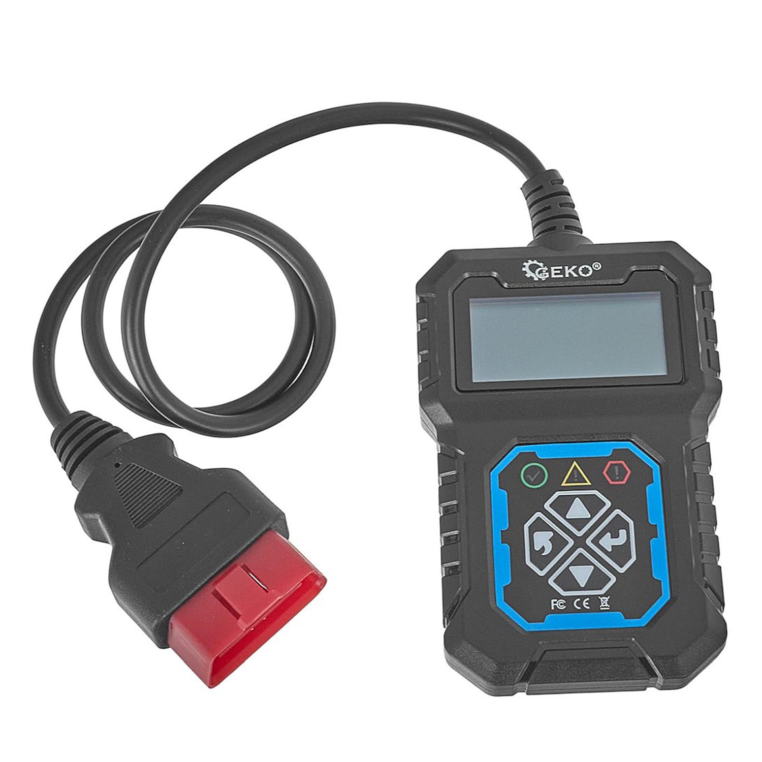 Автомобилен диагностичен тестер OBD2 с LCD дисплей - чете и изчиства грешки CHECK ENGINE
