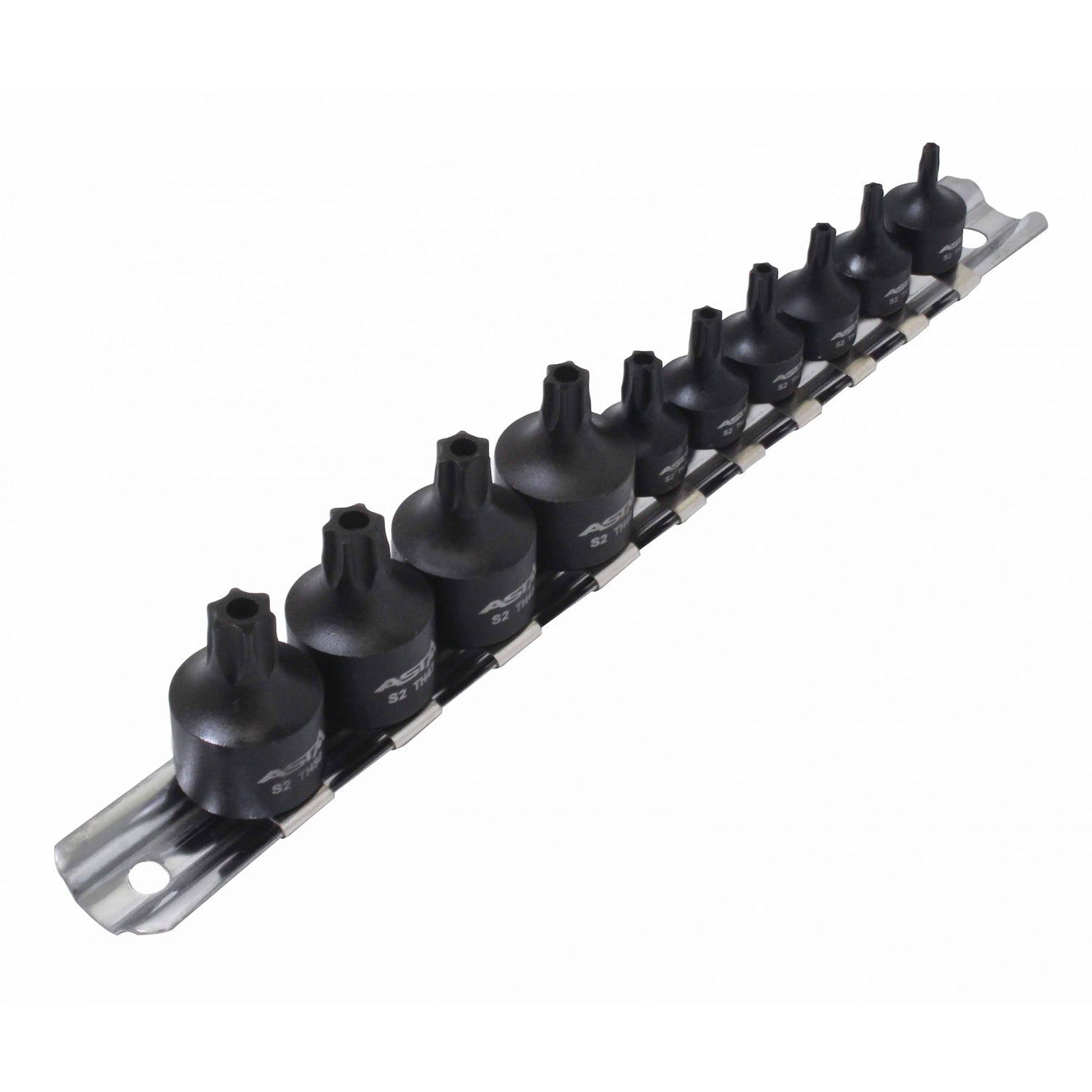 Комплект ударни битове торкс 1/4" 3/8" с отвор