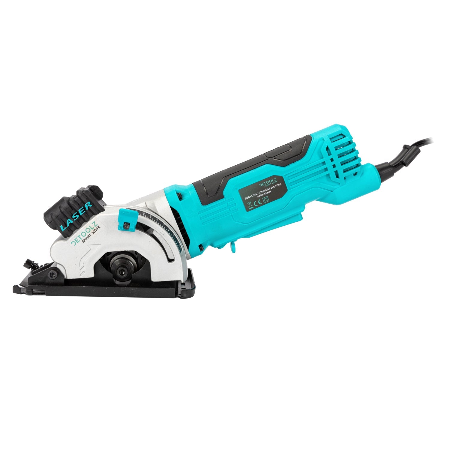 Електрически ръчен циркуляр 3500RPM 480W DETOOLZ
