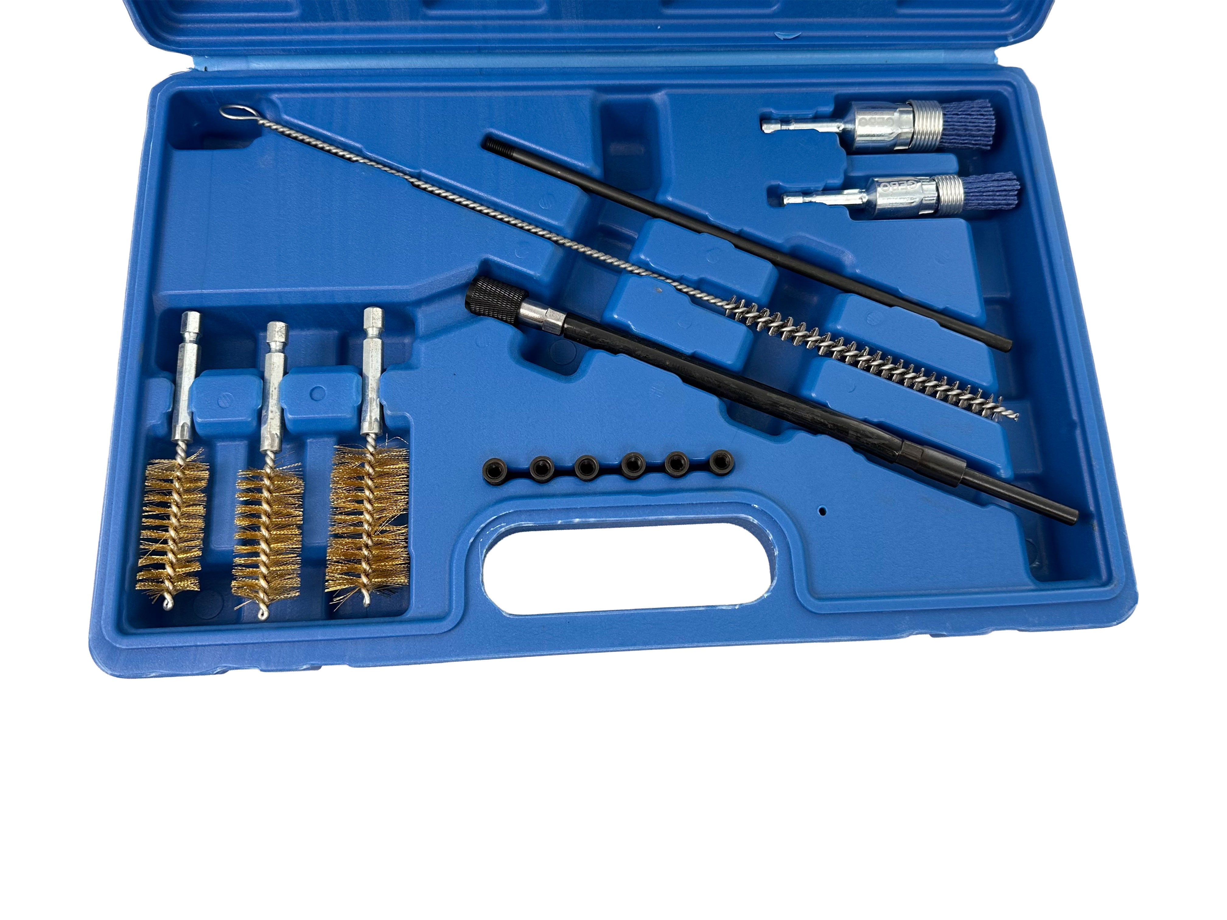Комплект четки за почистване на слотове на дизелови инжектори GEBO TOOLS