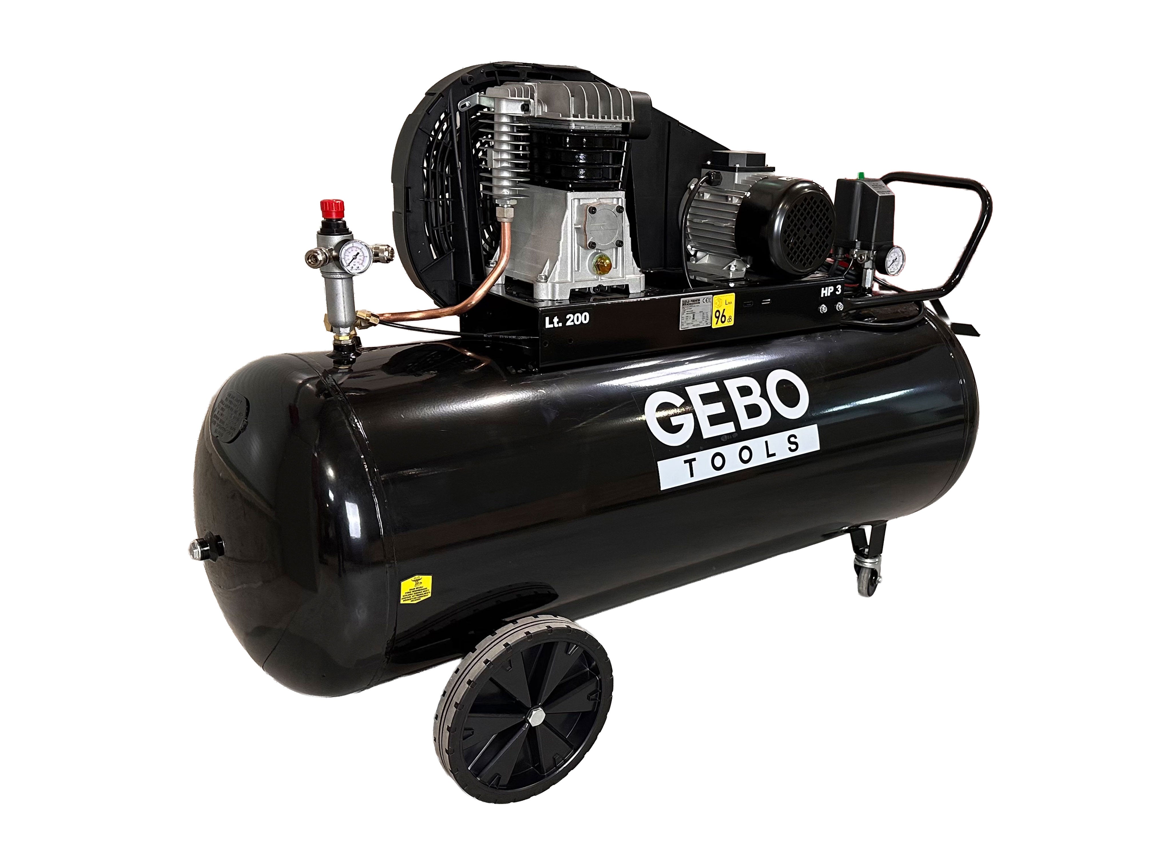 Професионален компресор 200 л 3 CP 400 V GEBO TOOLS