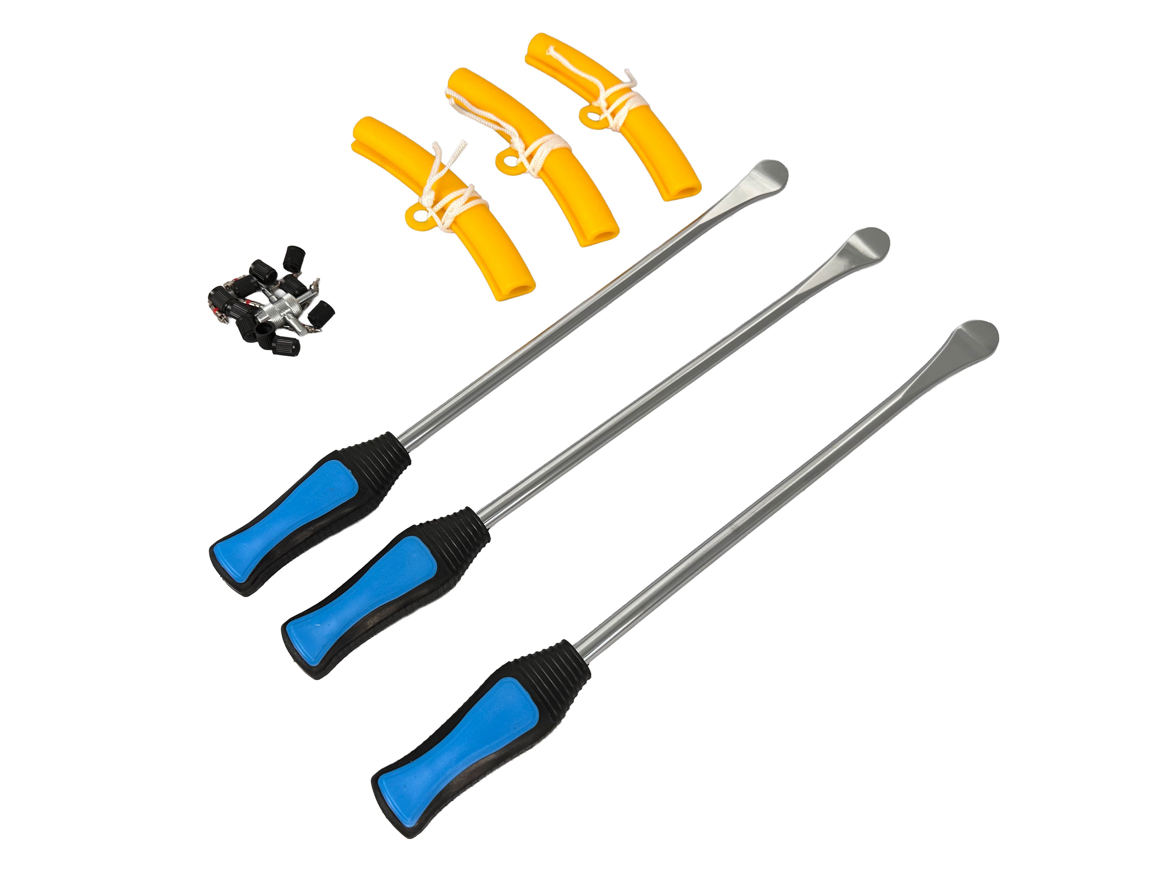 Комплект лостове с дръжки за гуми със защита за джанти, 22 бр. GEBO TOOLS