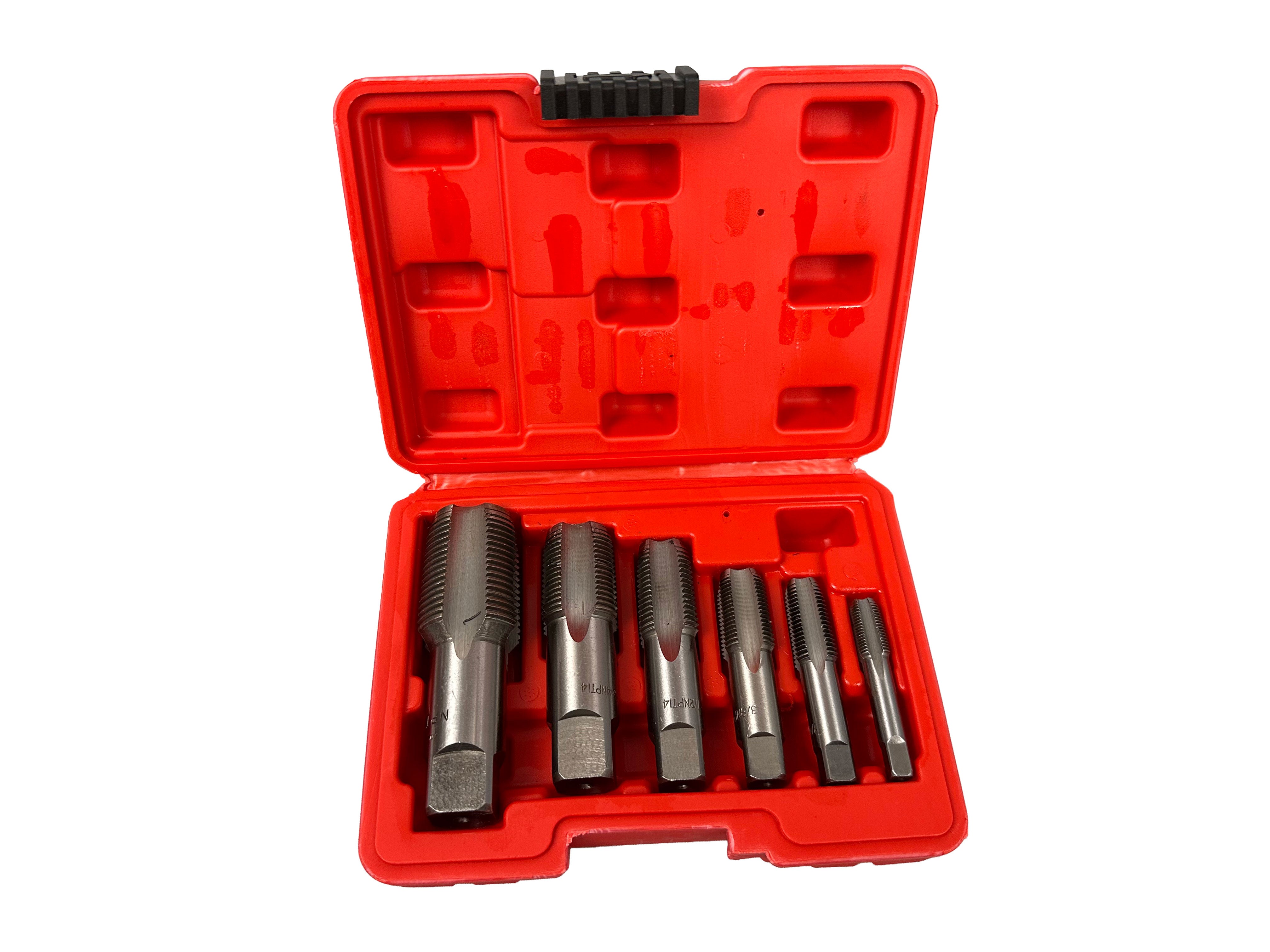 Комплект метчици за тръби 6 части GEBO TOOLS