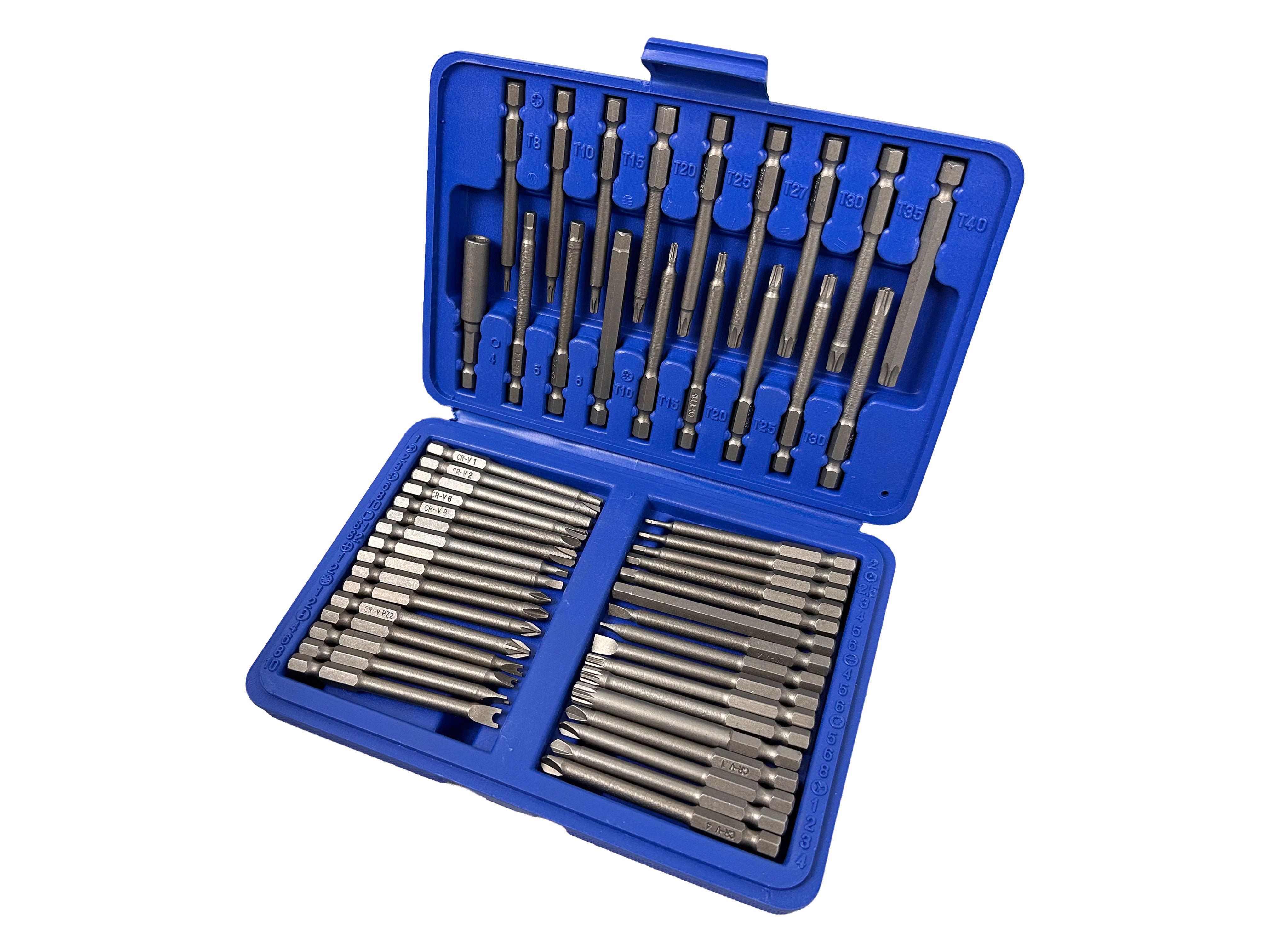 Комплект 50 дълги бита за бормашина GEBO TOOLS