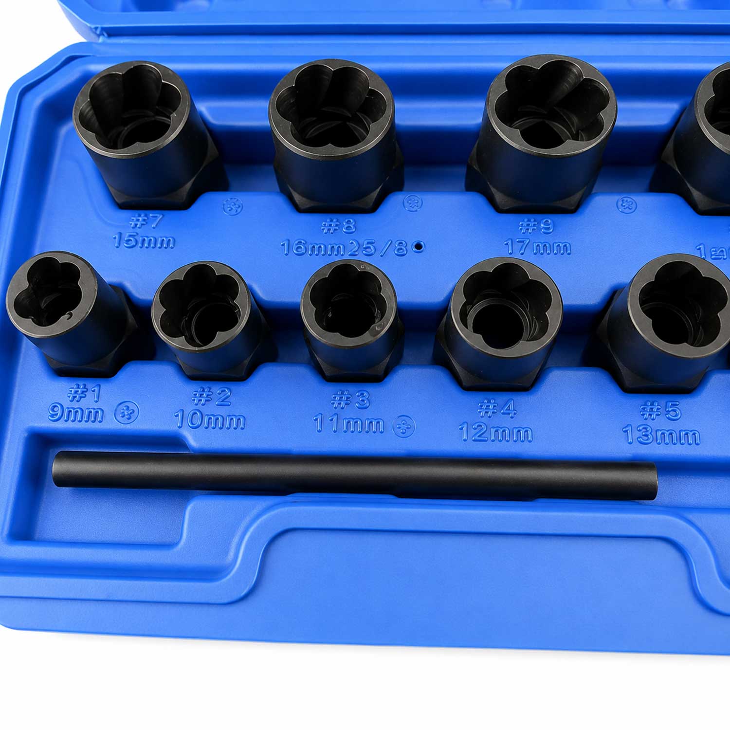 Комплект вложки за износени винтове 9–19 мм 11 броя GEBO TOOLS
