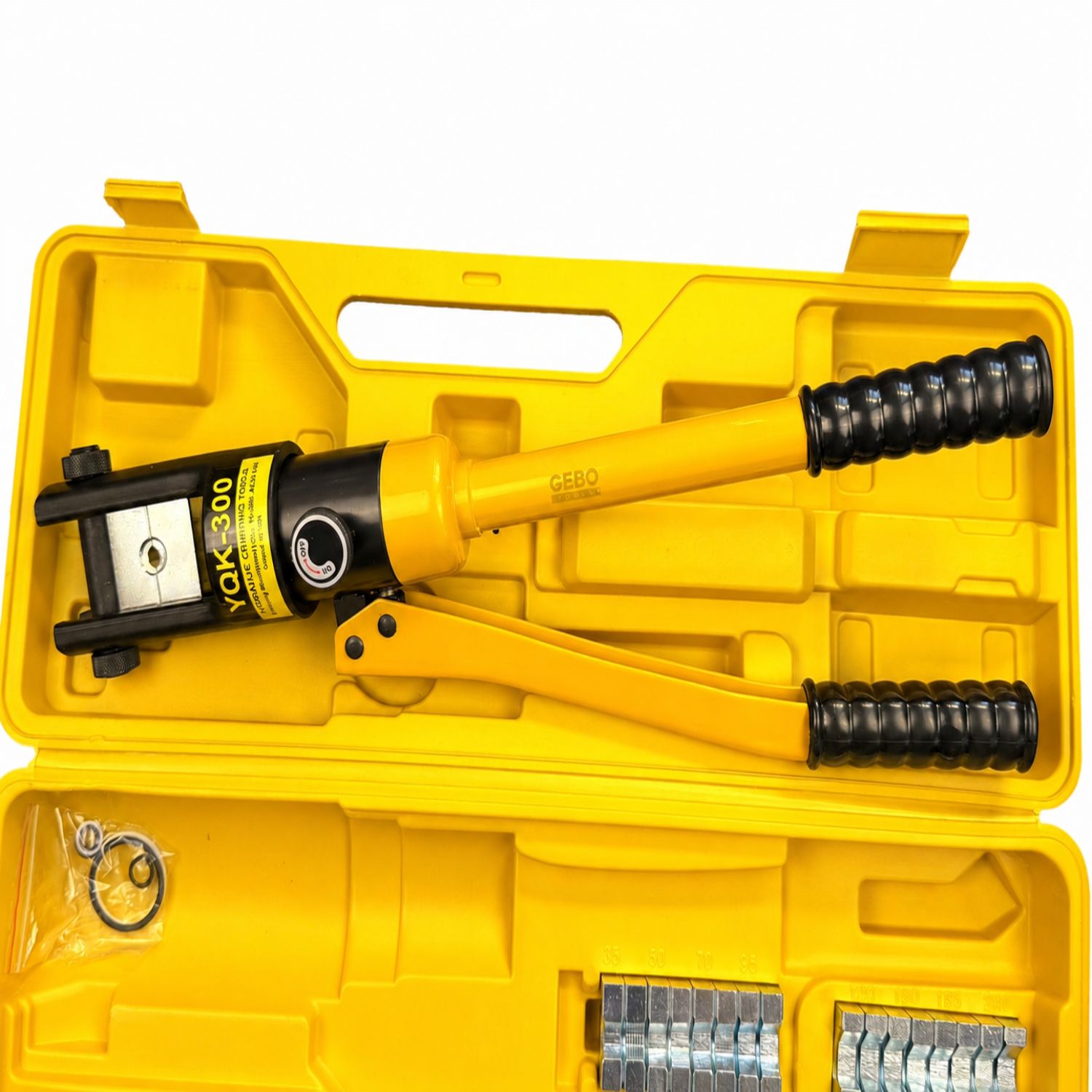 Хидравлични клещи за кабелно пресоване 16–300 мм² 13 тона GEBO TOOLS