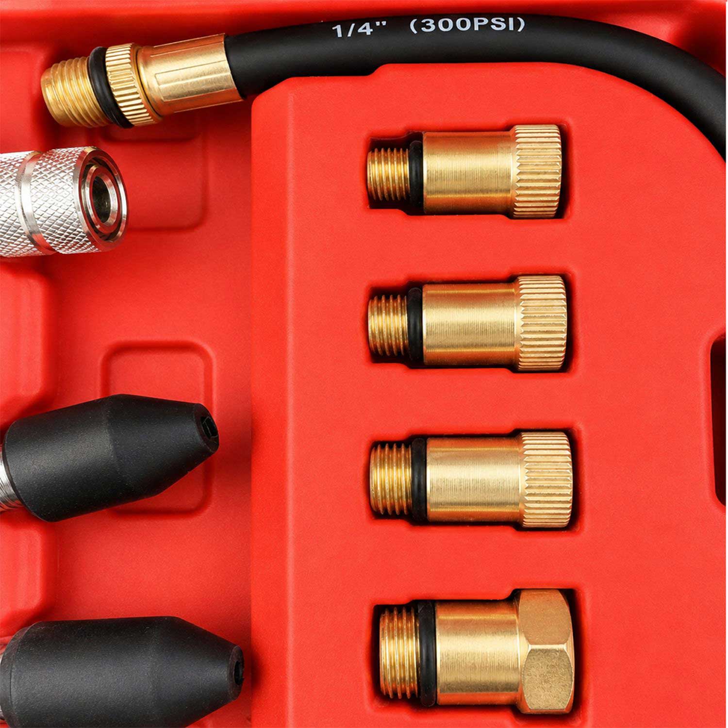 Компресомер за бензин с цифров манометър 8 части GEBO TOOLS