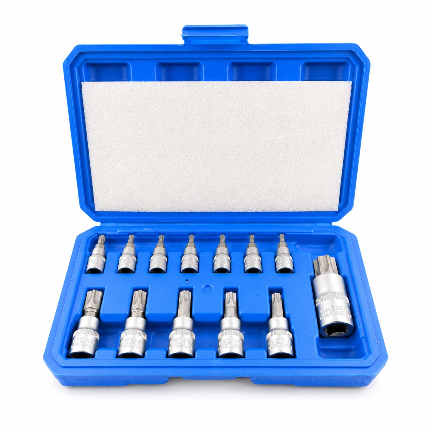 Комплект ключове битове торкс с 5 ръба TS8–TS60 12 броя GEBO TOOLS