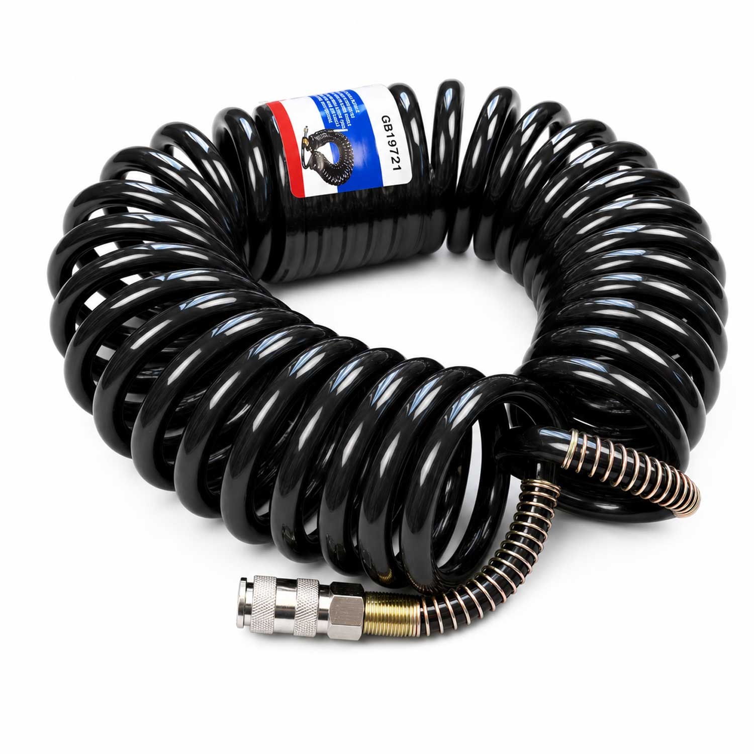 Спирален въздушен маркуч 12 x 8 мм 9 м GEBO TOOLS