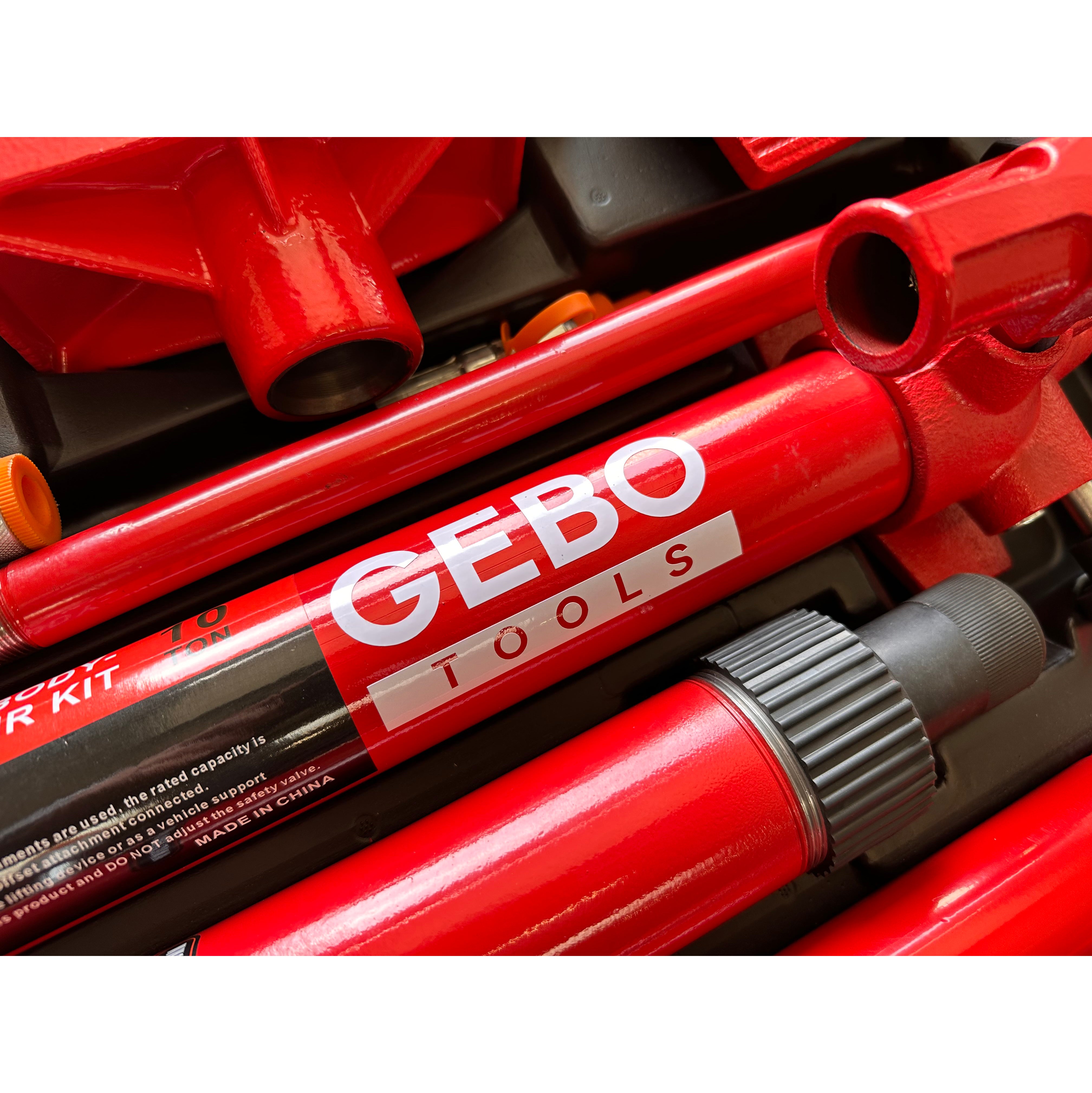 Хидравлична преса за изправяне на автомобилни каросерии 10 тона 15 части GEBO TOOLS