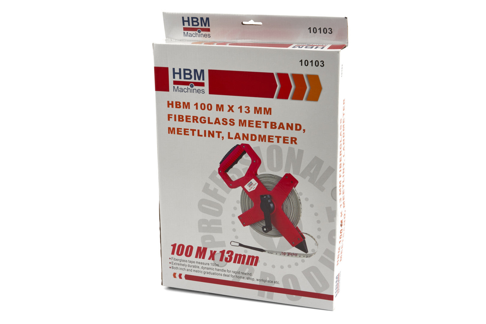 Измервателна лента от фибростъкло 100 м HBM