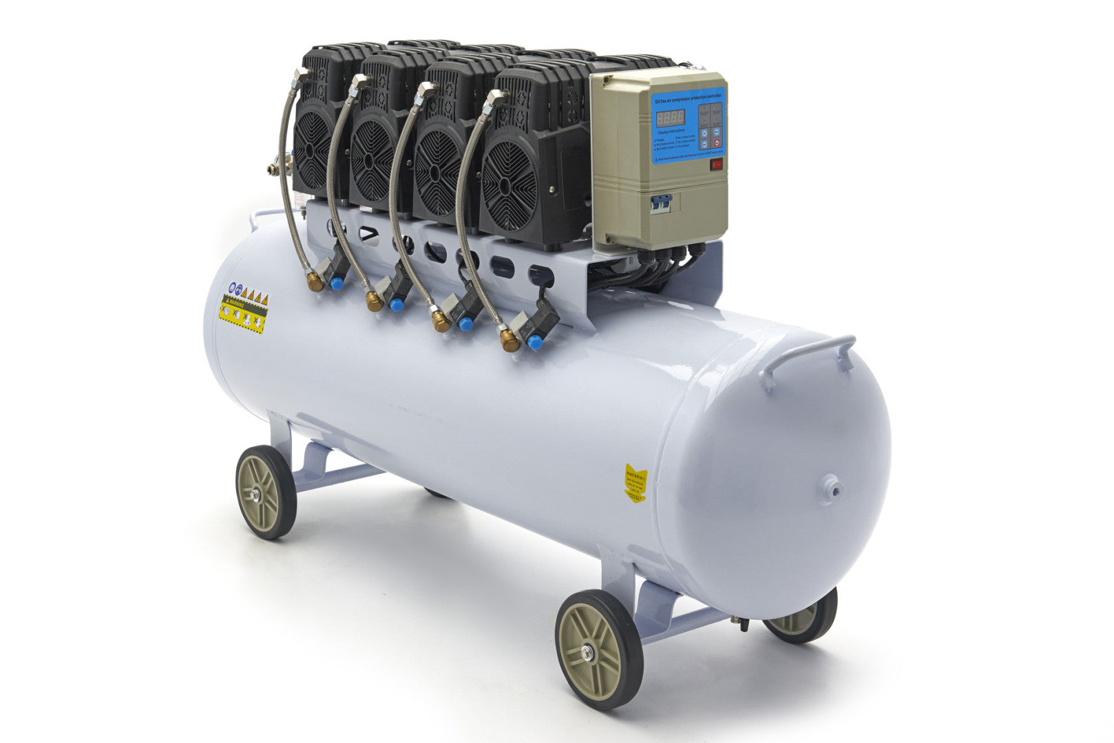Безшумен компресор без масло SGS 200 л 10 BAR HBM MACHINES Холандия