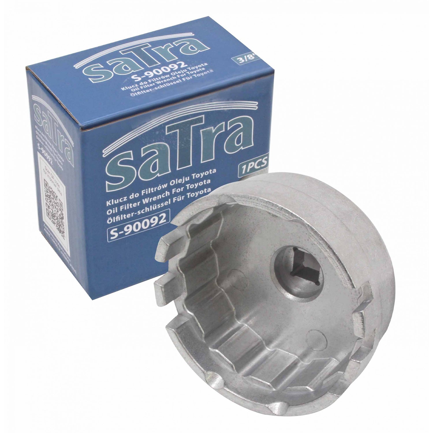 Ключ за маслен филтър Toyota 3/8" 64,5 мм, 14 страни - SATRA