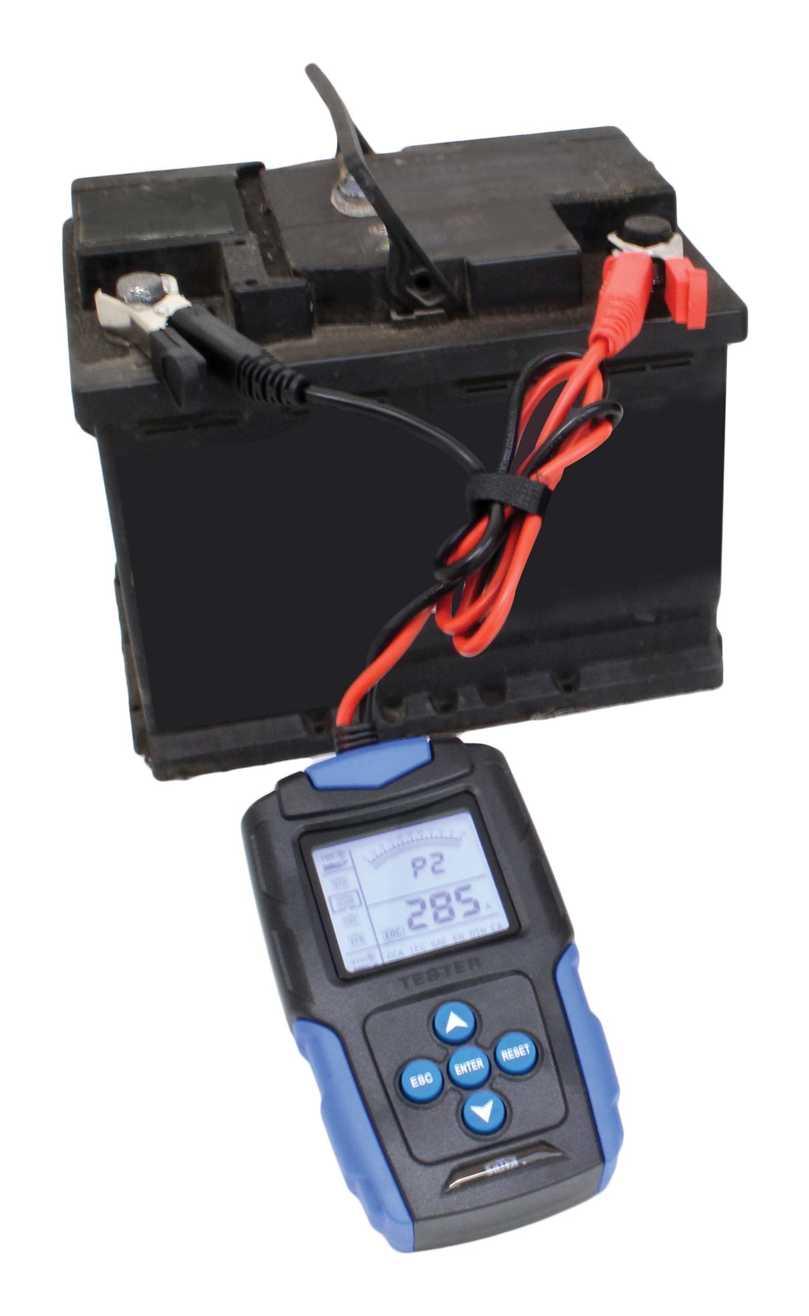 Тестер за акумулатор с LCD екран 12-24V