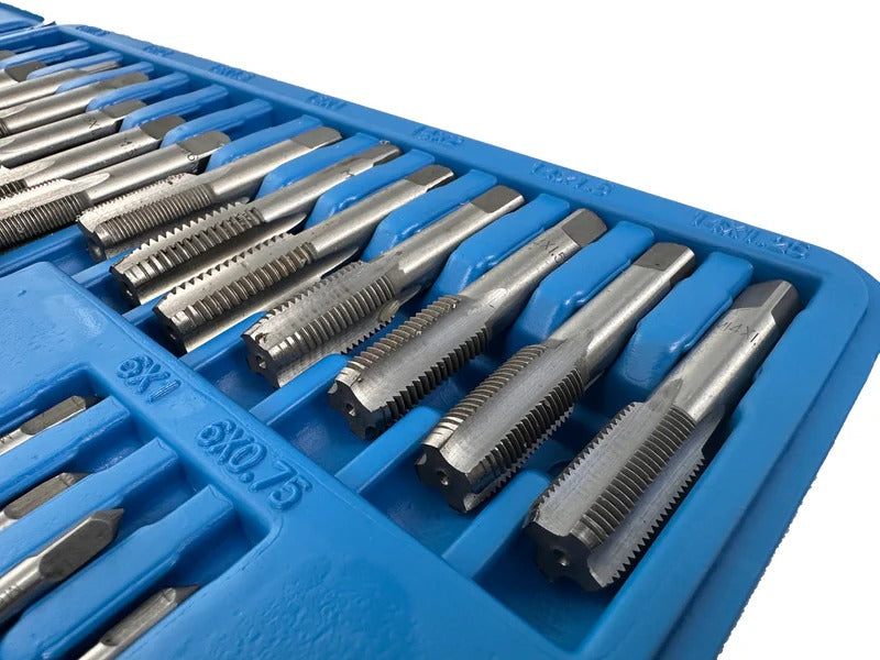 Комплект плашки и метчици, 110 части, M2-M18 GEBO TOOLS