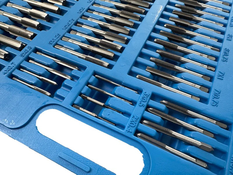 Комплект плашки и метчици, 110 части, M2-M18 GEBO TOOLS
