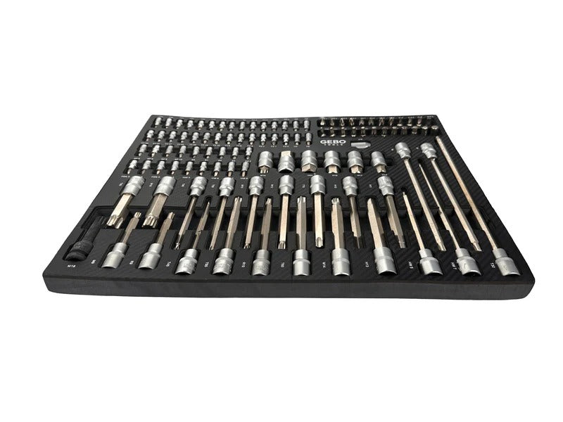 Комплект битове за шкаф, 101 броя GEBO TOOLS