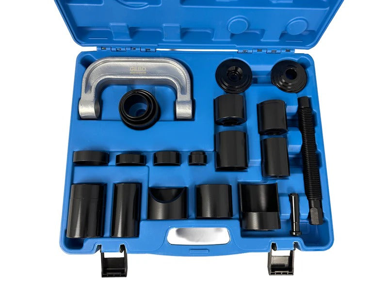 Преса за втулки, шарнири и накрайници 21 части GEBO TOOLS