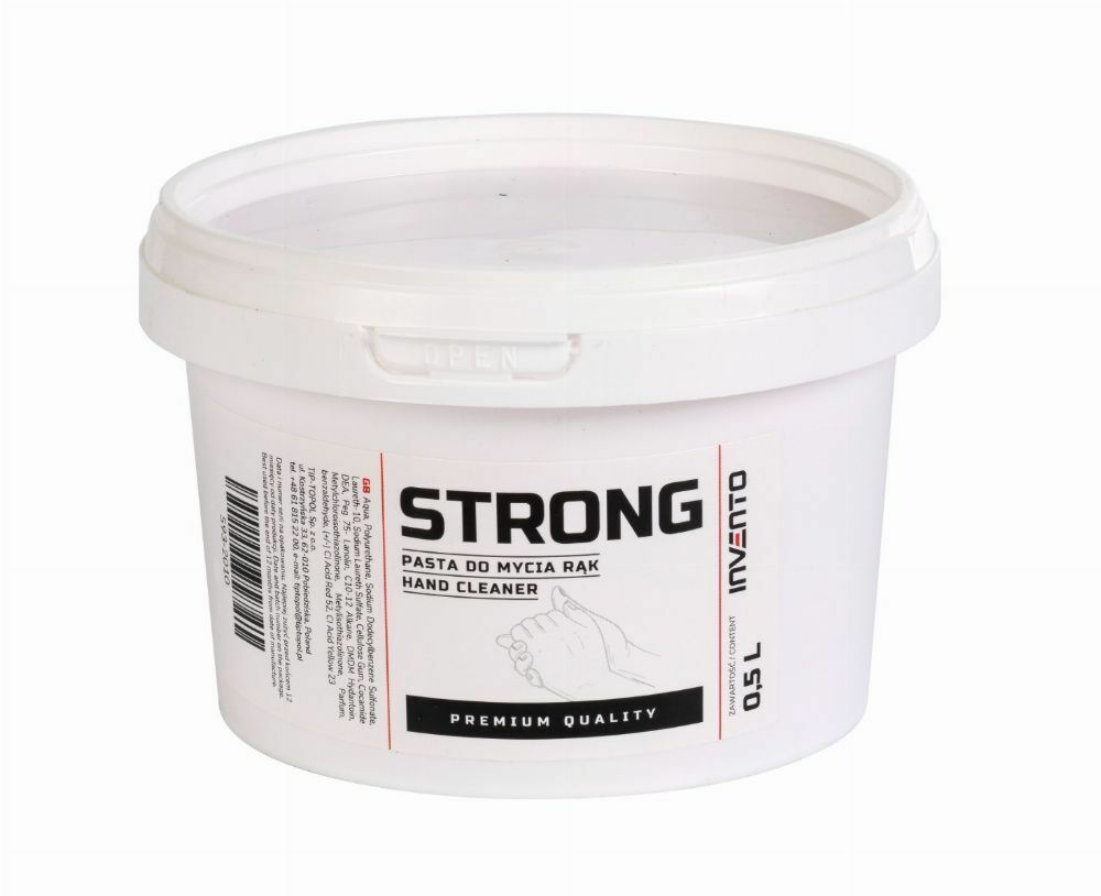 Паста за почистване на ръце 0,5 л STRONG INVENTO