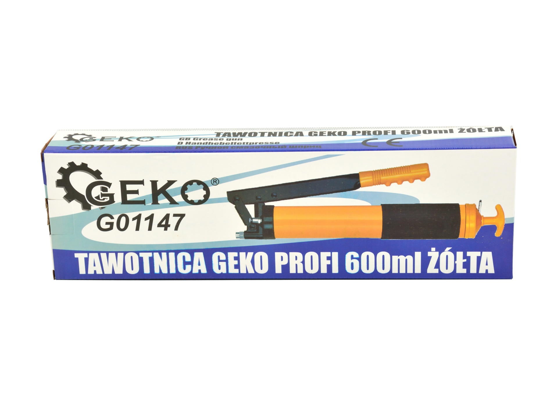 Ръчен пистолет за смазване 600 мл GEKO