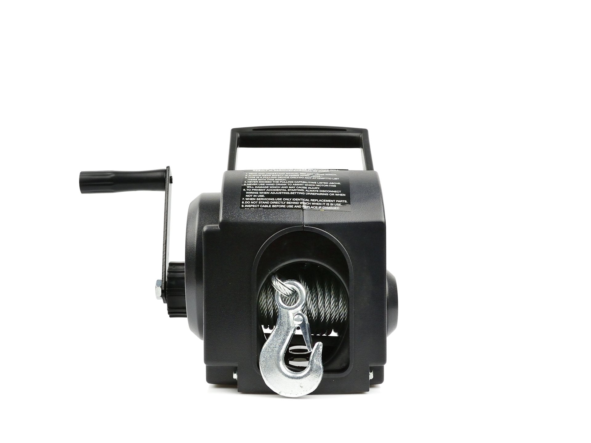 Електрическа лебедка, преносима, 12V, 2000LB / 907кг