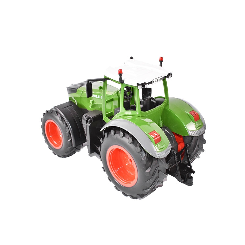 Трактор играчка с дистанционно doubleE RC 1:16 2.4 Ghz, светлини, звуци, обхват 25 м, скорост 2,16 км/ч