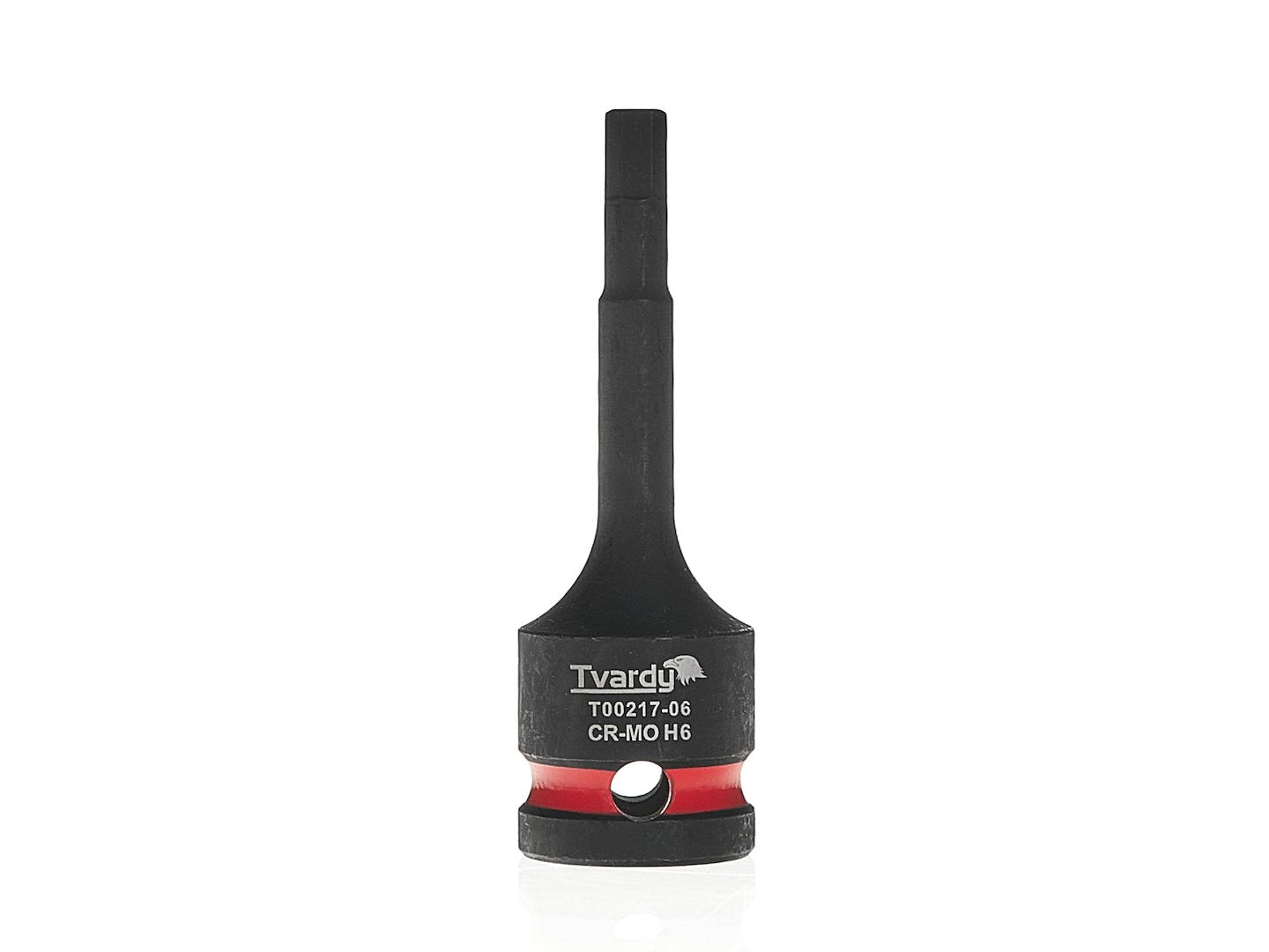 Ударна вложка с шестостенна глава H6 1/2" CR-Mo - TVARDY