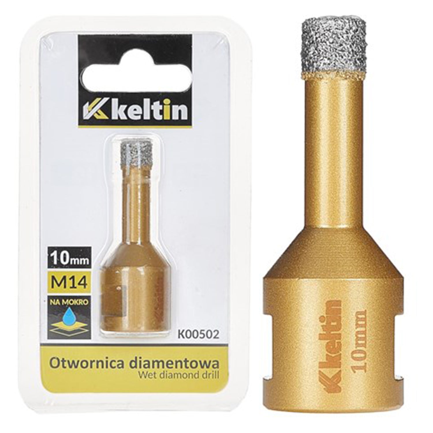 Диамантена боркорона 10 мм М14 - KELTIN