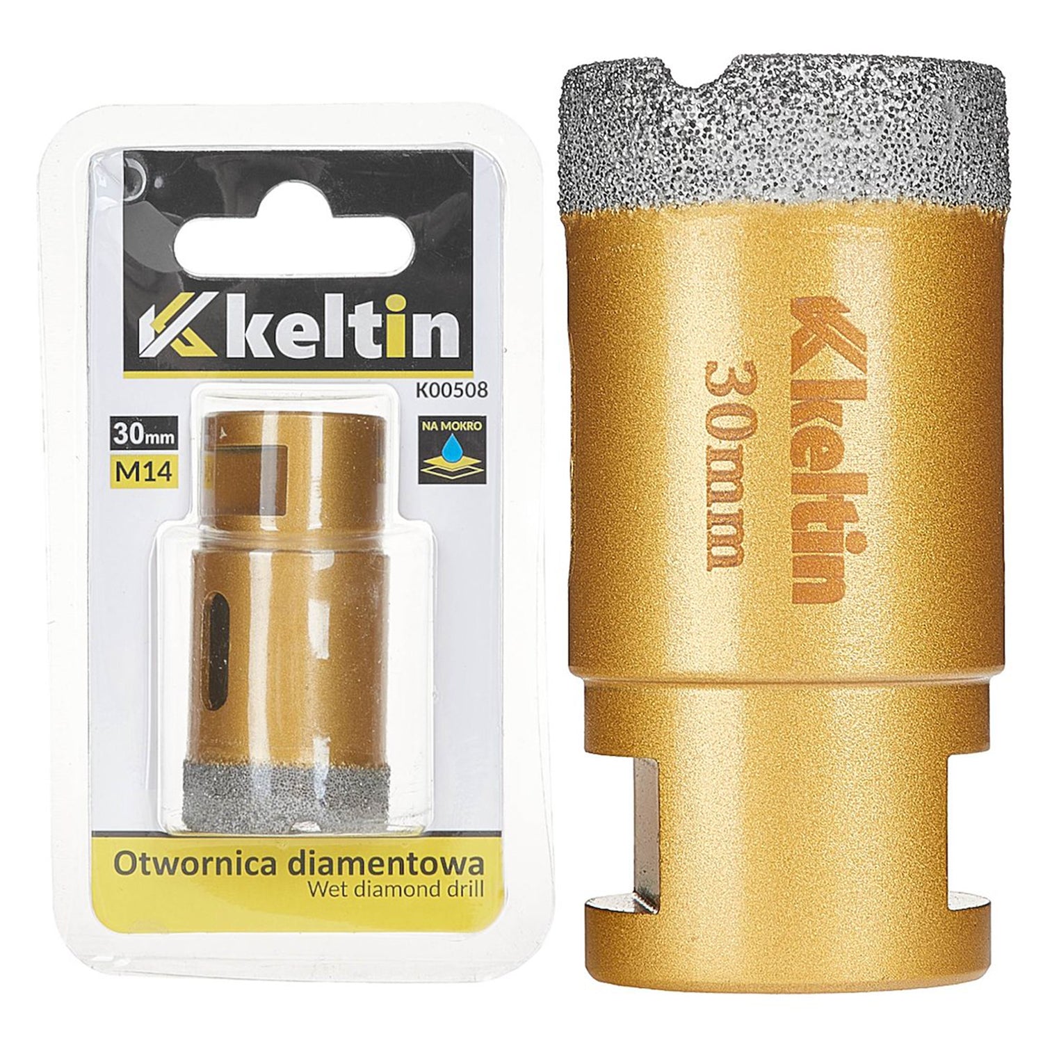 Диамантена боркорона 30 мм М14 - KELTIN